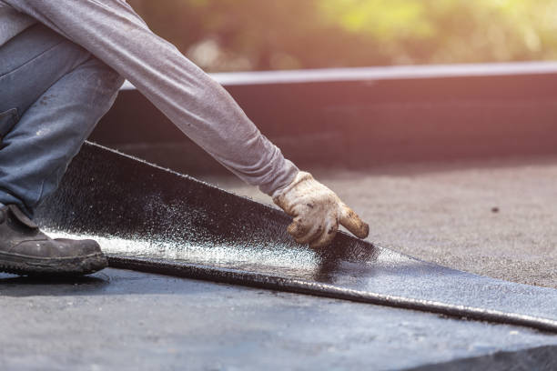 Professional Waterproofing technician working in Victor, NY